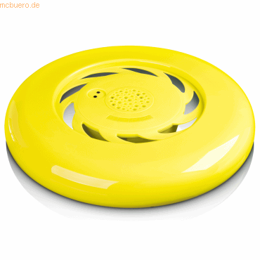 Lenco LENCO AFB-100 Frisbee mit eingebauten BT- Lautsprecher gelb