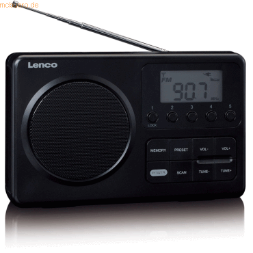 Lenco LENCO MPR-035BK Tragbares FM-Radio black