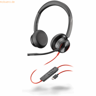 Hewlett Packard Poly Headset Blackwire C8225-M Stereo USB-C/A Teams