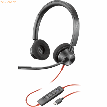 Hewlett Packard Poly Headset Blackwire C3320-M Stereo USB-C/A Teams
