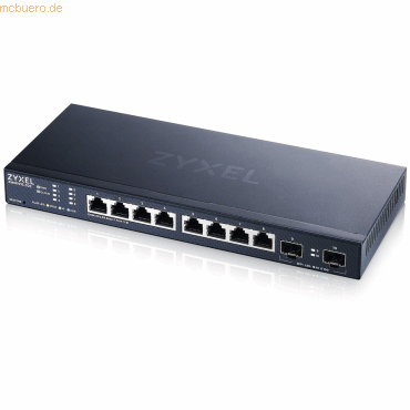 Zyxel ZyXEL XMG1915-10E 8-Port 2.5GbE, 2 SFP+ Smart Switch, NebulaFl