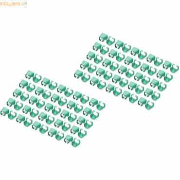 4016032491026 - DIGI A-CC-G - Farbclips für Patchkabel grün 100 Stück 4016032491026 - DIGI A-CC-G - Farbclips für Patchkabel grün 100 Stück