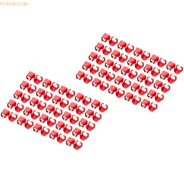 4016032490999 - DIGI A-CC-R - Farbclips für Patchkabel rot 100 Stück 4016032490999 - DIGI A-CC-R - Farbclips für Patchkabel rot 100 Stück