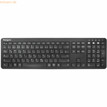 Targus Targus Full-size Multi-Device BluetoOTH Tastatur (Deutsch)