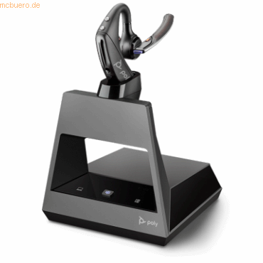 Hewlett Packard Poly BT Headset Voyager 5200 Office 2-way Base USB-A T