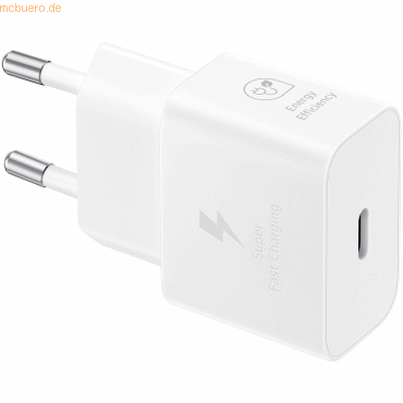 Samsung 10+1 Aktion Samsung Schnellladegerät T2510 USB-C mit Kabel WHT