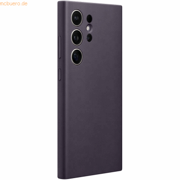 Samsung Samsung by Hochuen Vegan Leather Case S24 Ultra, Dark Violet
