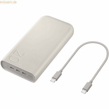 Samsung Samsung Powerbank P4520 20.000 mAh (45W), Beige