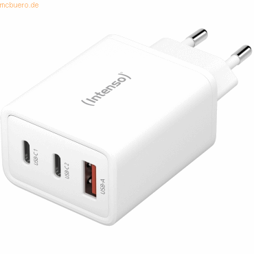 Intenso International Intenso Power Adapter 65W, USB-A u. 2x USB-C