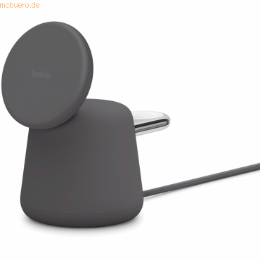 Belkin Belkin BOOST CHARGE PRO 2in1 Ladedock mit MagSafe, 15W, grau