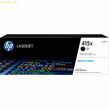 Hewlett Packard HP 415X Schwarz Original LaserJet Tonerkartusche