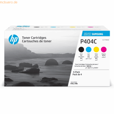 Hewlett Packard HP Samsung CLT-P404C Toner Rainbow Kit Schw./Cyan/Mage