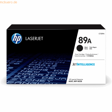 Hewlett Packard HP 89A Schwarz Original LaserJet Tonerkartusche