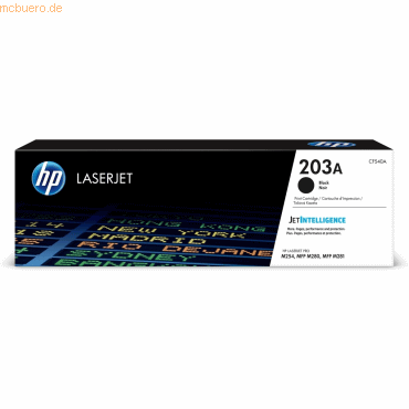 Hewlett Packard HP 203A Schwarz Original LaserJet-Tonerkartusche