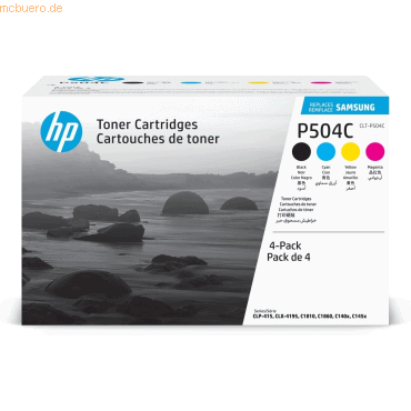 Hewlett Packard HP Samsung CLT-P504C 4er-Pack Schw./Cyan/Magenta/Gelb