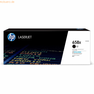 Hewlett Packard HP 658X Schwarz Original LaserJet Tonerkartusche