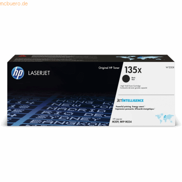 Hewlett Packard HP 135X Schwarz Original LaserJet Tonerkartusche