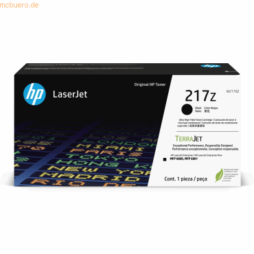 0196337061651 - 217Z - Hohe Ergiebigkeit - Schwarz - original - LaserJet - Tonerpatrone (W2170Z) 0196337061651 - 217Z - Hohe Ergiebigkeit - Schwarz - original - LaserJet - Tonerpatrone (W2170Z)
