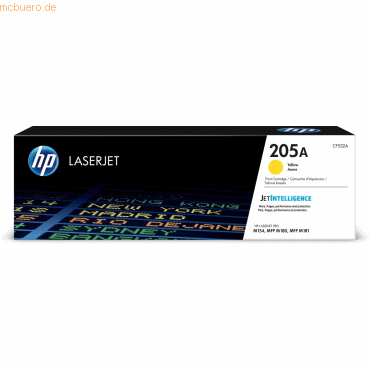 Hewlett Packard HP 205A Gelb Original LaserJet-Tonerkartusche