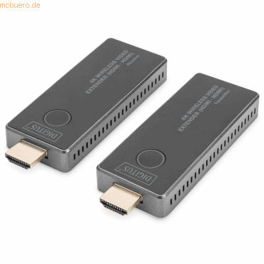 Assmann DIGITUS 4K Wireless HDMI Extender Set, 30 m HDMI - HDMI