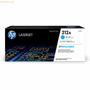 Hewlett Packard HP 212A Cyan Original LaserJet Tonerkartusche