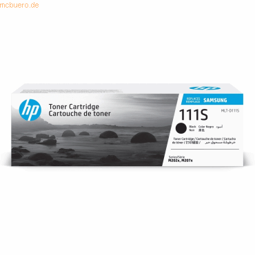 Hewlett Packard HP Samsung MLT-D111S Toner Schwarz