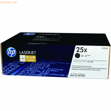 Hewlett Packard HP 25X Schwarz Original LaserJet Tonerkartusche