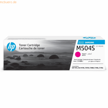 Hewlett Packard HP Samsung CLT-M504S Toner Magenta