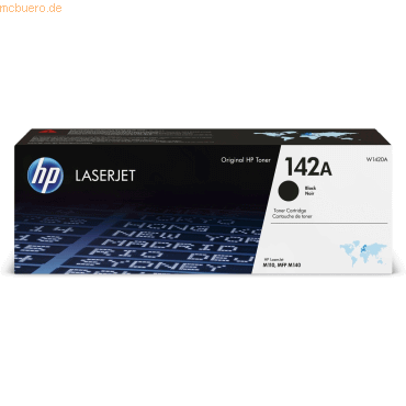 Hewlett Packard HP 142A Schwarz Original LaserJet Tonerkartusche