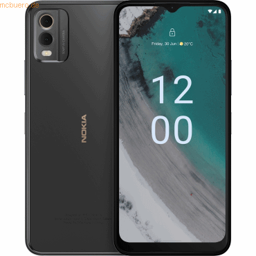 HMD Global Nokia C32 64 GB / 3 GB, charcoal