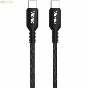 4898338017823 - Vinnic USB-C To USB-C Cable 2m 60W black