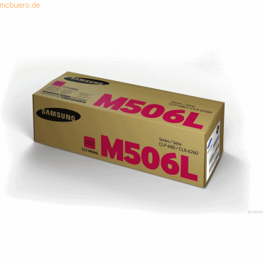 Hewlett Packard HP Samsung CLT-M506L Toner Magenta