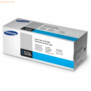 Hewlett Packard HP Samsung CLT-C506L Cyan Tonerkartusche