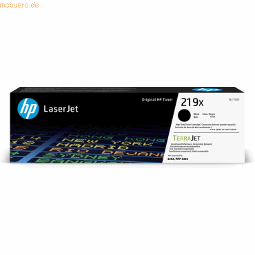 Hewlett Packard HP 219A Black Original LaserJet Toner Patrone