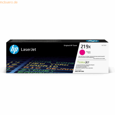 Hewlett Packard HP 219X High Yield Magenta Original LaserJet Toner Pat