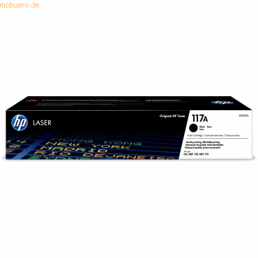 Hewlett Packard HP 117A Schwarz Original Laser Tonerkartusche