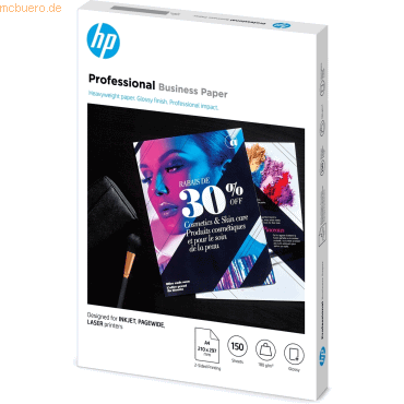 Hewlett Packard HP 3VK91A InkJet, PageWide und Laser Prof. Business Pa