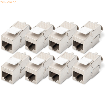 4016032490579 - DIGITUS Keystone Jack Cat6A RJ45->LSA geschirmt 500MHz 8St 4016032490579 - DIGITUS Keystone Jack Cat6A RJ45->LSA geschirmt 500MHz 8St