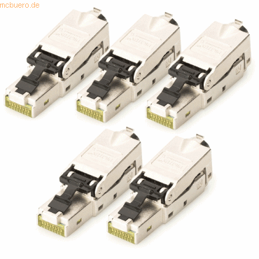 4016032495109 - DIGITUS CAT 6A Feldstecker Staubschutzkappe 5 Stk