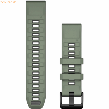 0753759338978 - Ersatzarmband QuickFit 22mm Silikon Weidengrün Graphit 0753759338978 - Ersatzarmband QuickFit 22mm Silikon Weidengrün Graphit