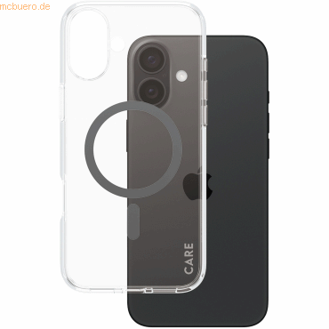 PanzerGlass CARE Case Flagship Black MagSAFE iPhone 16 Plus