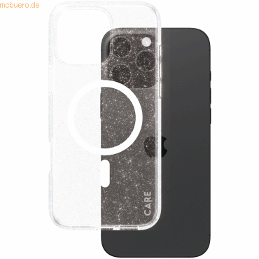 PanzerGlass CARE Case Flagship Star Lit White MagSAFE iPhone 16 Pro Ma