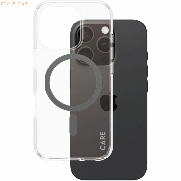 PanzerGlass CARE Case Flagship Black MagSAFE iPhone 16 Pro