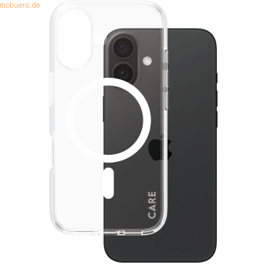 PanzerGlass CARE Case Flagship White MagSAFE iPhone 16