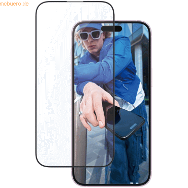 PanzerGlass PanzerGlass Aluminum Frame iPhone 16/15 Plus UWF