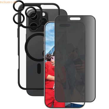 PanzerGlass CARE Flagship 3-in-1 Privacy iPhone 16 Pro Max