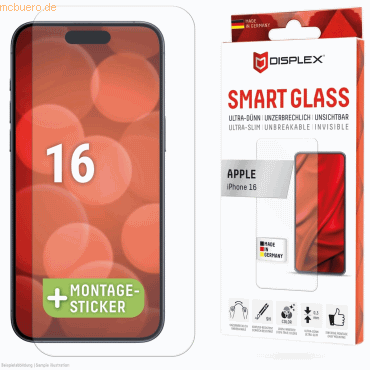 E.V.I. DISPLEX Smart Glass iPhone 15/15 Pro/16