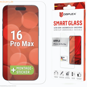 E.V.I. DISPLEX Smart Glass iPhone 16 Pro Max