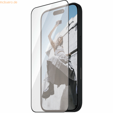 5715685010668 - SAFE by PanzerGlass® Displayschutz Schwarz Rahmen für iPhone 16 & 15 - Ultra-Wide Fit