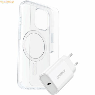 Otterbox OtterBox KIT Apple iPhone 16 Case/Glass/Charger 30W white